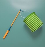 Lampionstokje Oranje-Teal