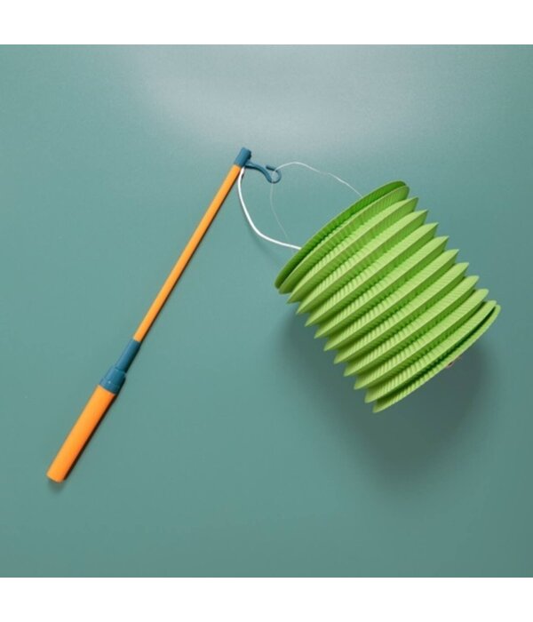 Lampionstokje Oranje-Teal