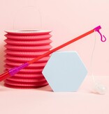 Lampionstokje Rood Paars