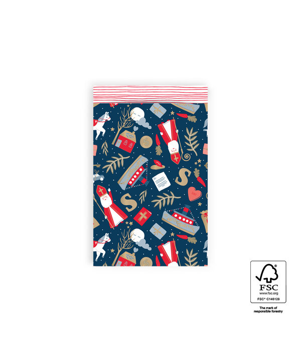 Cadeau Zakjes Sinterklaas Pakjesavond (10st)