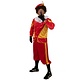Pietenkostuum rood/goud Alexandro