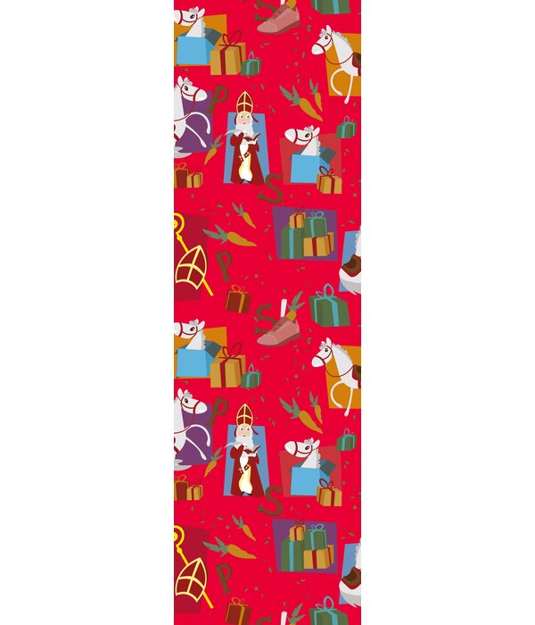 Rol Inpakpapier Sinterklaas diverse dessins