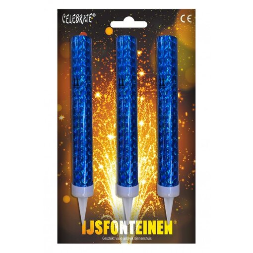 Ijsfonteinen blauw (3st)