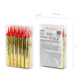 Gouden Party Fonteinen (12st)