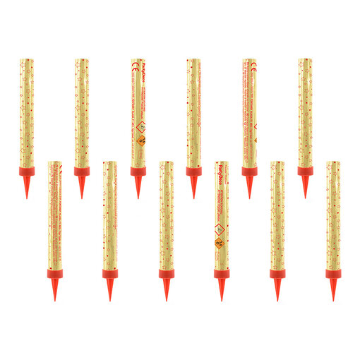 Gouden Party Fonteinen (12st)