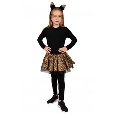 Cirkelrok Panter meisjes