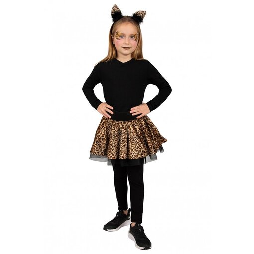 Cirkelrok Panter meisjes