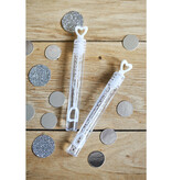 Bellenblaas Flesjes Wit Hart (48st)