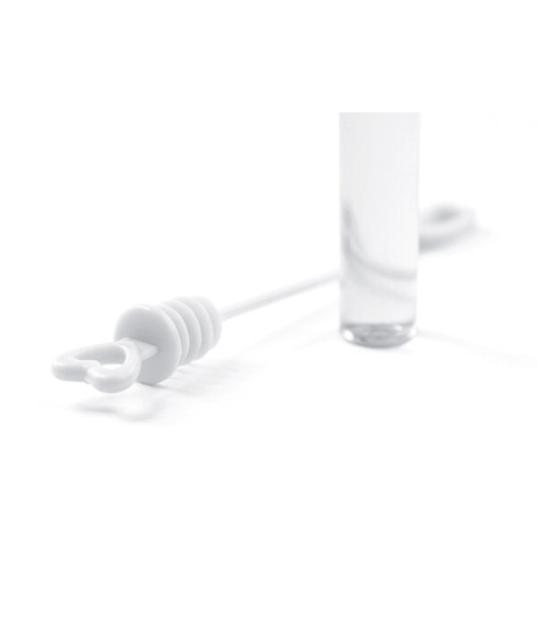 Bellenblaas Flesjes Wit Hart (48st)