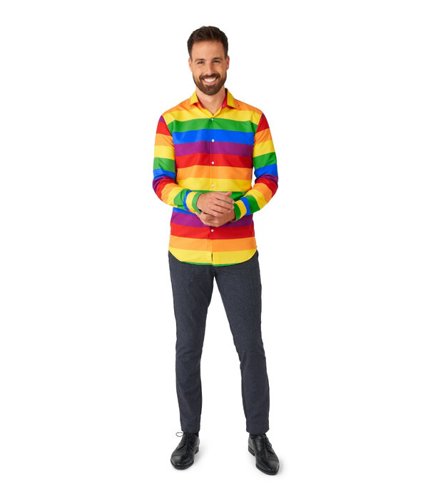 Blouse Regenboog Heren Suitmeister