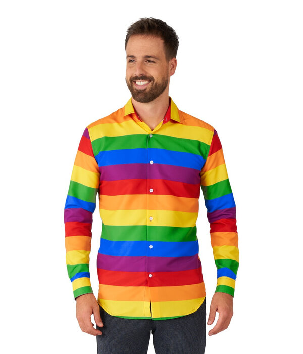 Blouse Regenboog Heren Suitmeister