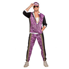 Fout Trainingspak Panter Paars Man