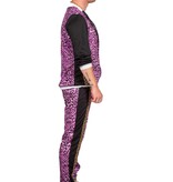 Fout Trainingspak Panter Paars Man