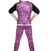 Fout Trainingspak Panter Paars Man