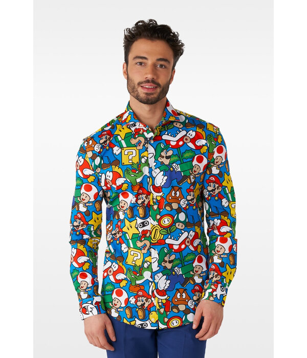 Super Mario™ Overhemd Volwassenen