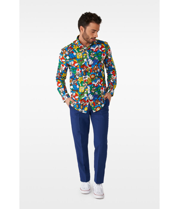 Super Mario™ Overhemd Volwassenen