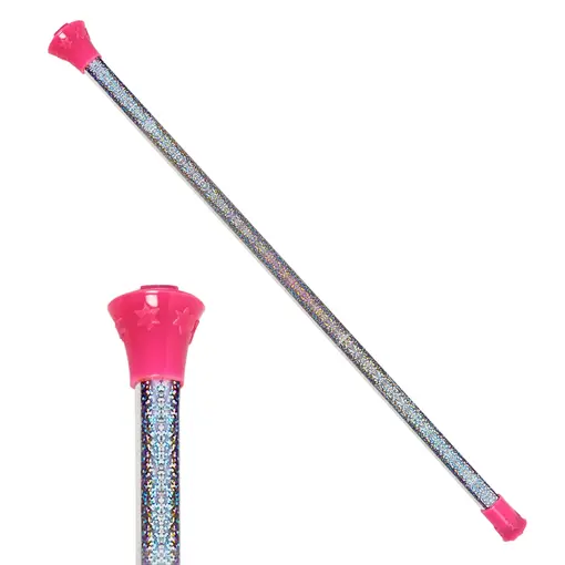 Majorette Stok Holografisch/Roze