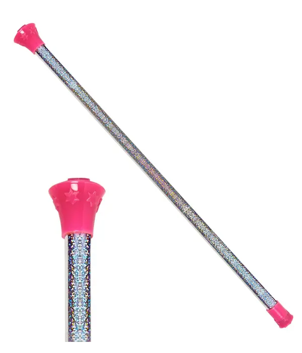 Majorette Stok Holografisch/Roze