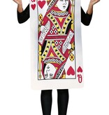 Kaart Hartenvrouw Koningin kostuum