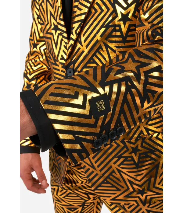 Golden Geo Star Heren Pak Opposuits