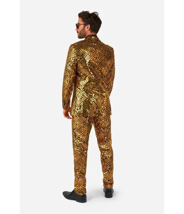 Golden Geo Star Heren Pak Opposuits