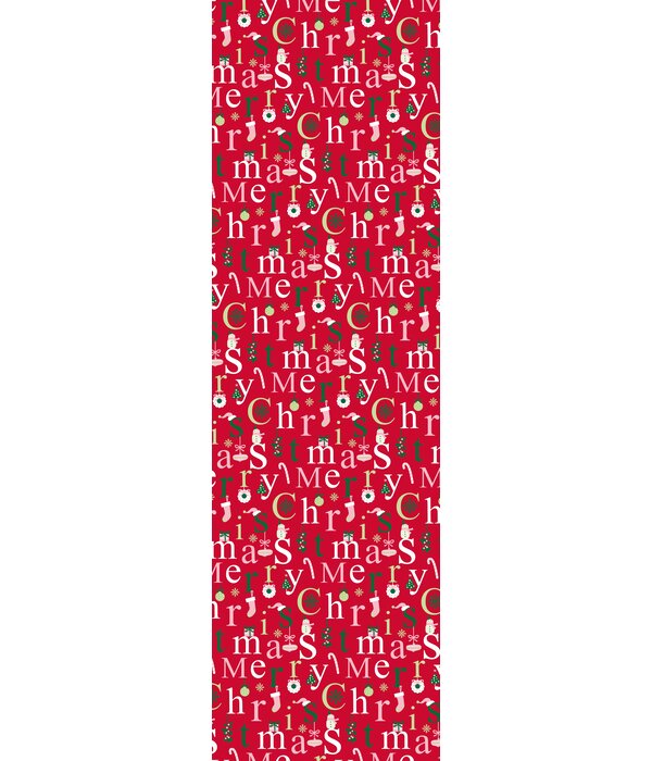 Rol Inpakpapier Kerst diverse dessins