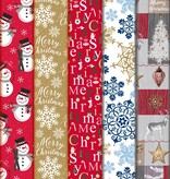 Rol Inpakpapier Kerst diverse dessins