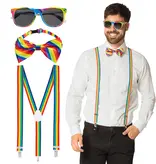 Accessoireset Regenboog 3-Delig