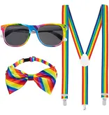 Accessoireset Regenboog 3-Delig
