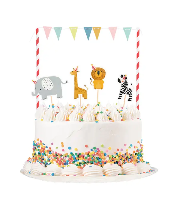Taartdecoratie Set Safari