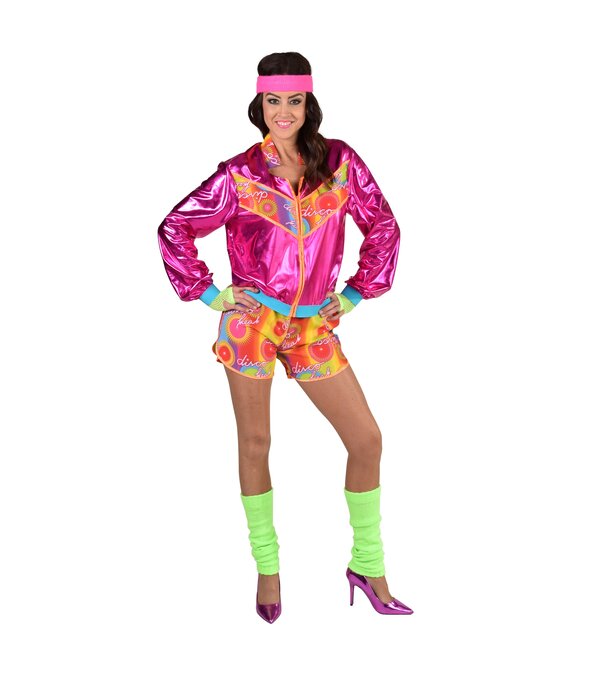 Disco Freak Outfit Dames Pink Premium