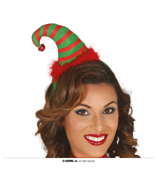 Kerstelf Mutsje op Hoofdband