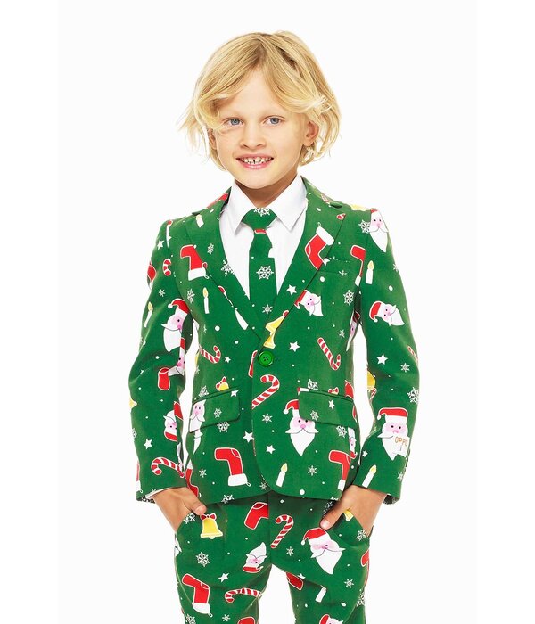 Santaboss Kids Pak Groen Opposuits