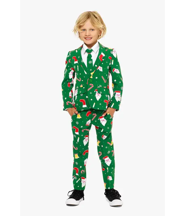 Santaboss Kids Pak Groen Opposuits