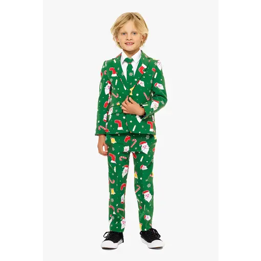 Santaboss Kids Pak Groen Opposuits