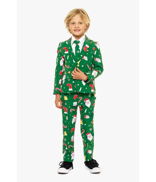 Santaboss Kids Pak Groen Opposuits