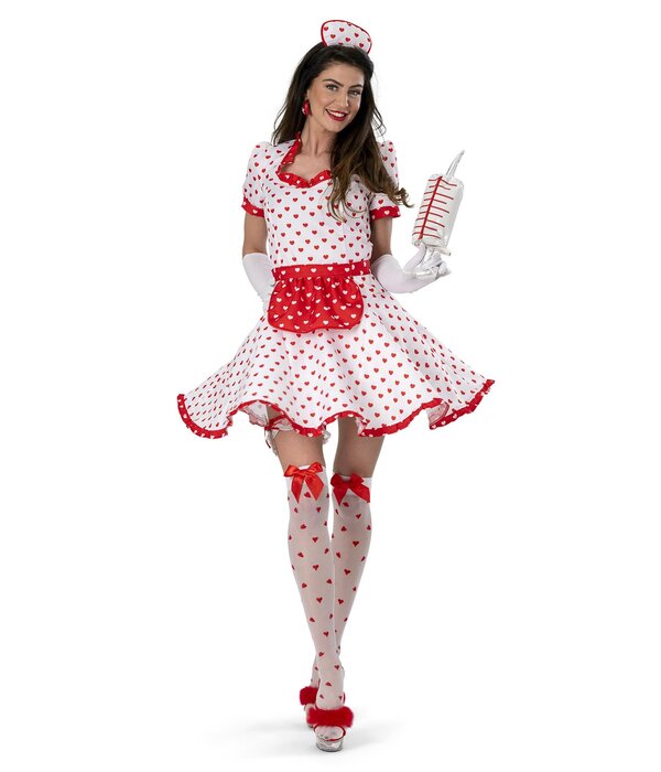 Verpleegster Outfit Hartjes Nathalie