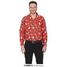 Kerst Overhemd Kerstfiguren Rood Rendier