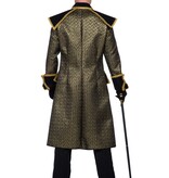 Carnavalsjas Grisha Zwart/Goud Heren