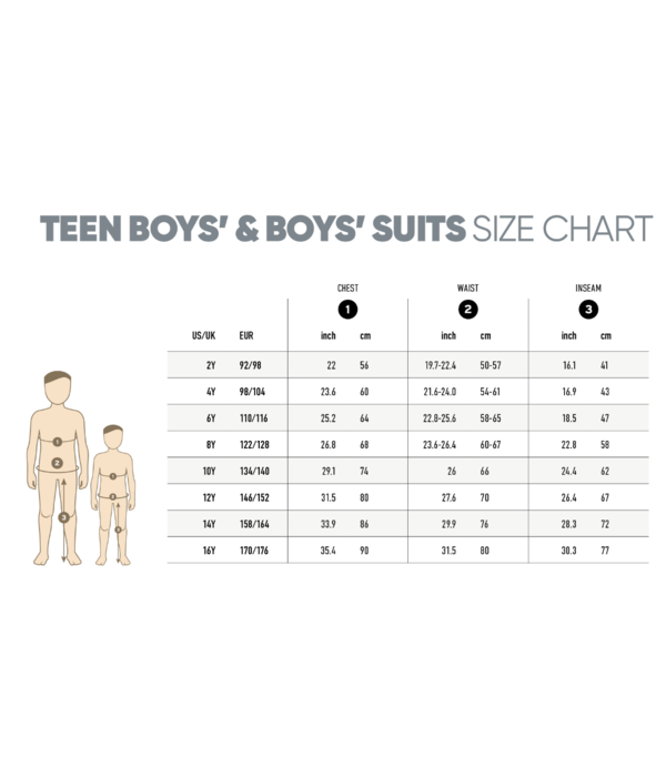 Kostuum Festivity Blue Kind Opposuits