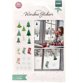 Raamstickers Kerst Winter Holly Jolly (20st)