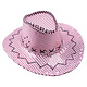 Roze cowboyhoed met pailletten