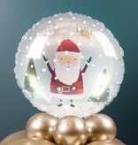 Folieballon 'Let it snow' Holly Jolly (45cm)