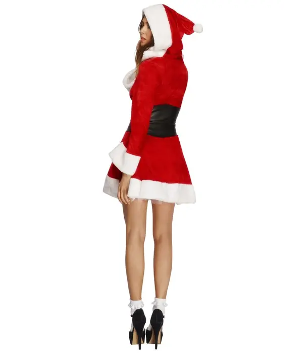 Sexy hooded kerstpakje