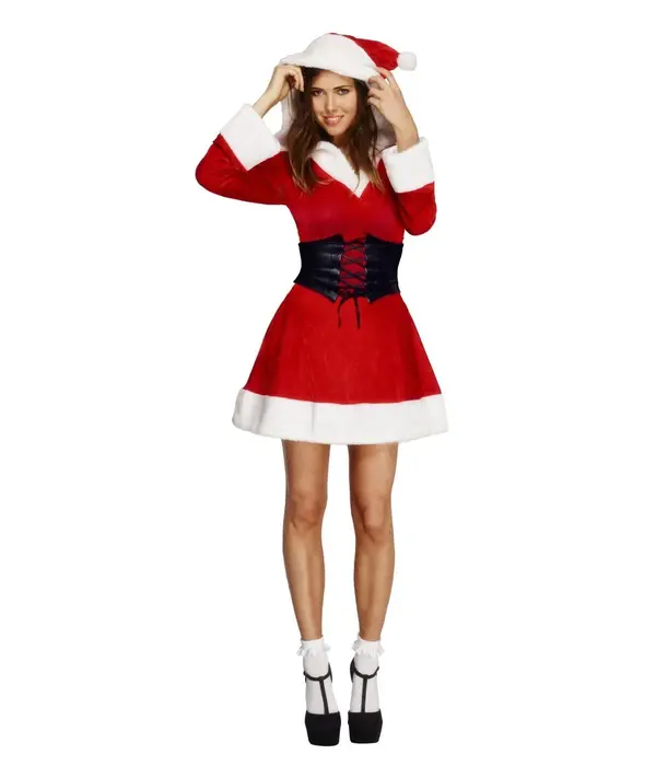 Sexy hooded kerstpakje