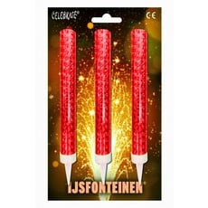 Ijsfonteinen rood (3st)