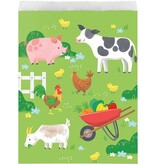 Uitdeelzakjes Boerderijdieren Farmhouse Fun (8st)