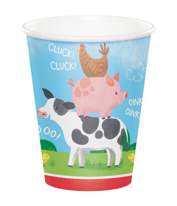 Bekers Vrolijke Boerderijdieren Farmhouse Fun (8st)