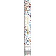 Confetti Shooter Rood/Wit/Blauw/Oranje (40cm)