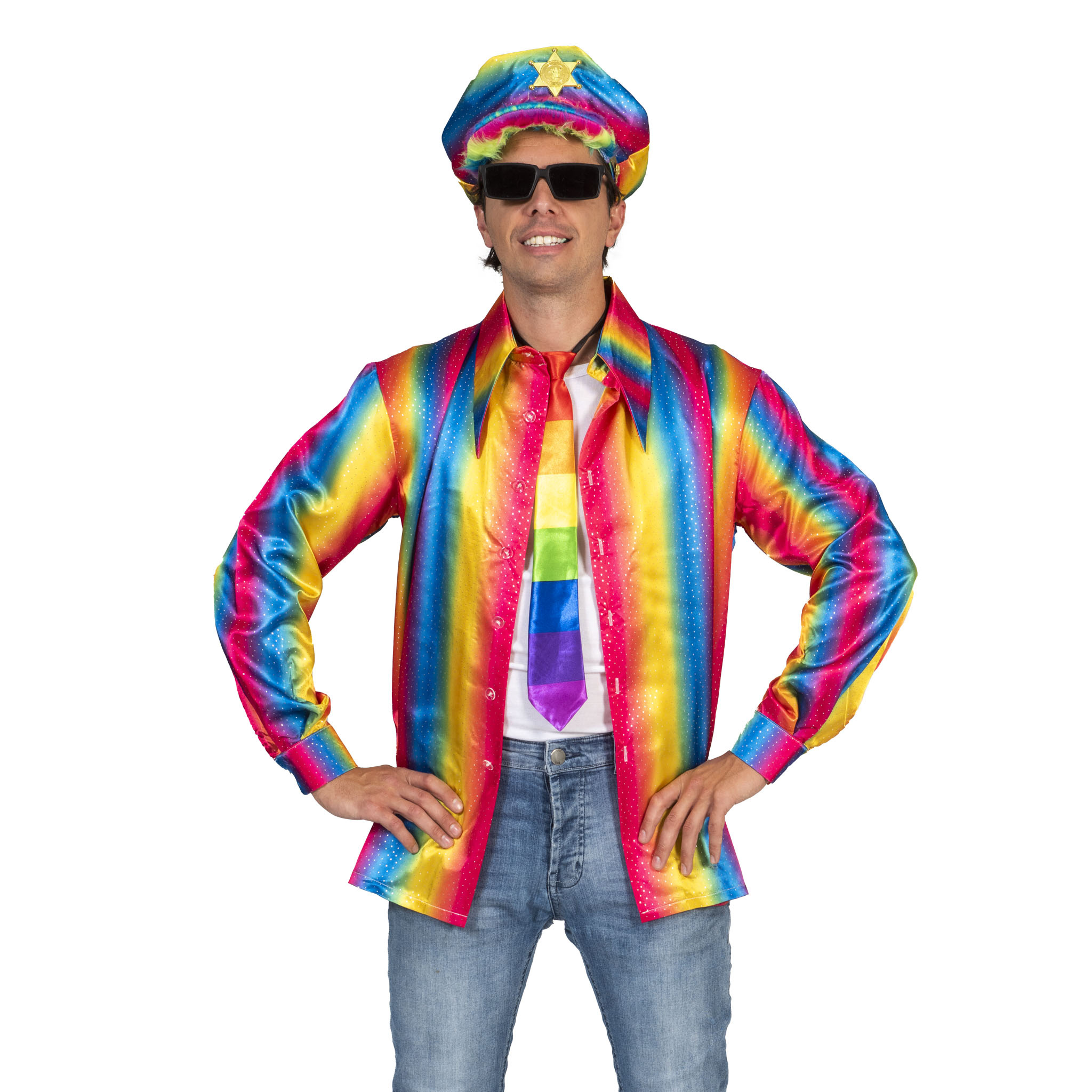 Party Blouse Regenboog Rodney